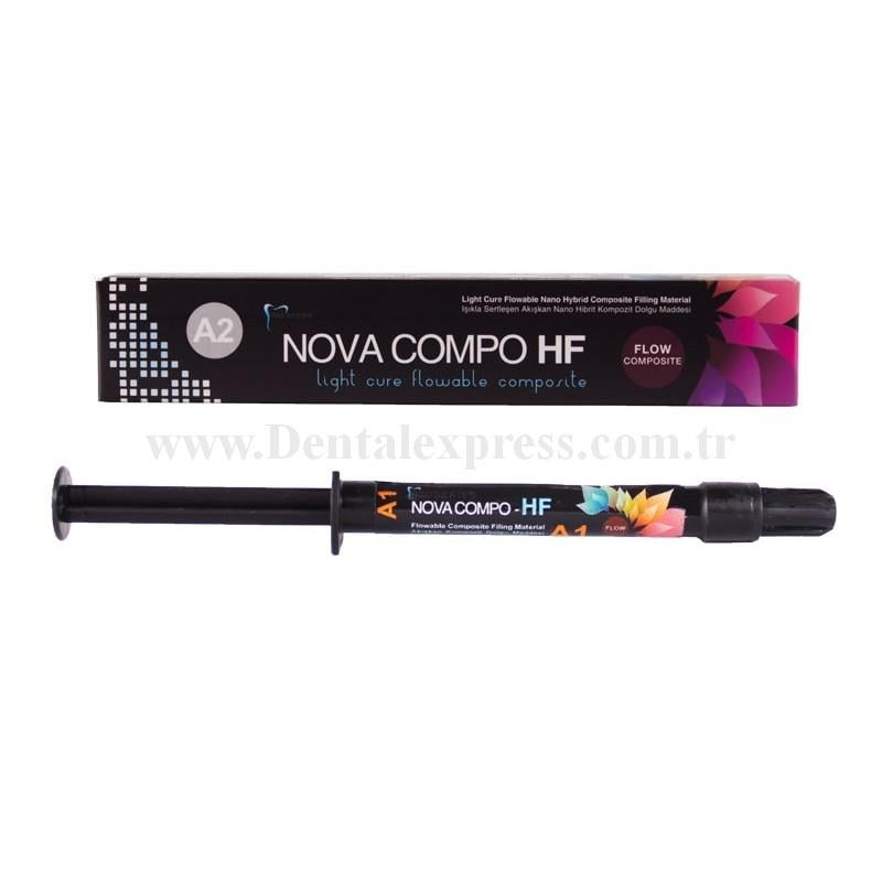 Imicryl Nova Compo HF Akışkan Kompozit Flow 4 x 2g Şırınga