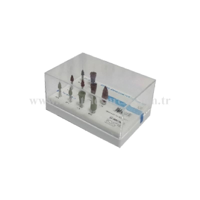 Imicryl Rolene Amalgam Cila Fırça 10 Lu Asorti Set