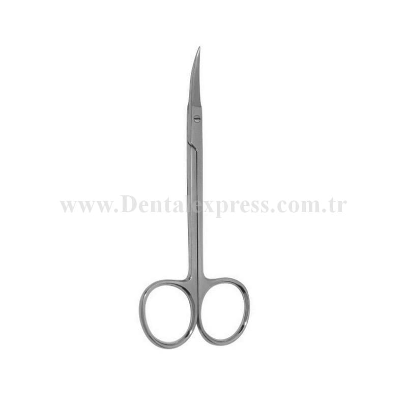 Jensen Cerrahi Makas Iris Eğri 115 mm