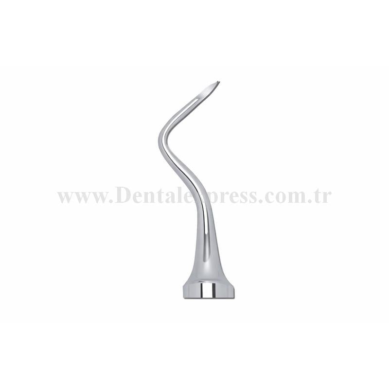 Jensen Elevatör - Heidbrink/sol Ürün ismi Jensen Elevatör – Heidbrink / Sol Ürün tanımı Jensen Elevatör Heidbrink Sol, diş çekimi ve oral cerrahi işlemlerinde kök ve rezidüel diş parçalarının alveol içerisinden kontrollü şekilde çıkarılması için tasarlanm