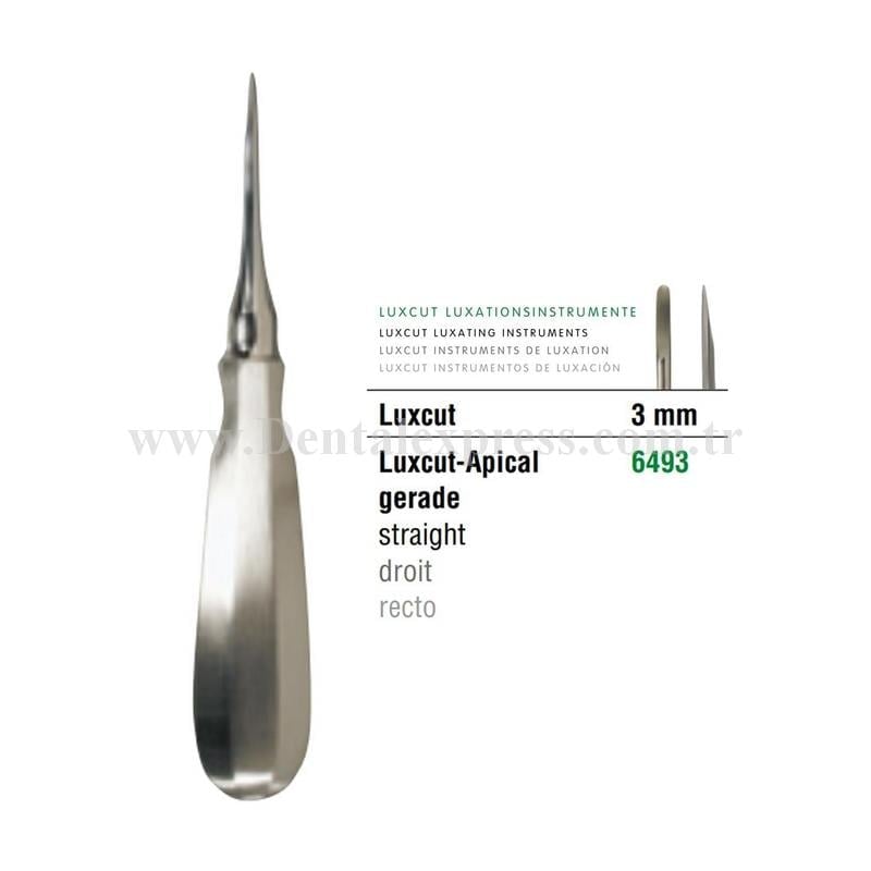Kohler Düz Lüxatör Elevatör LUXCUT 3mm – 6493