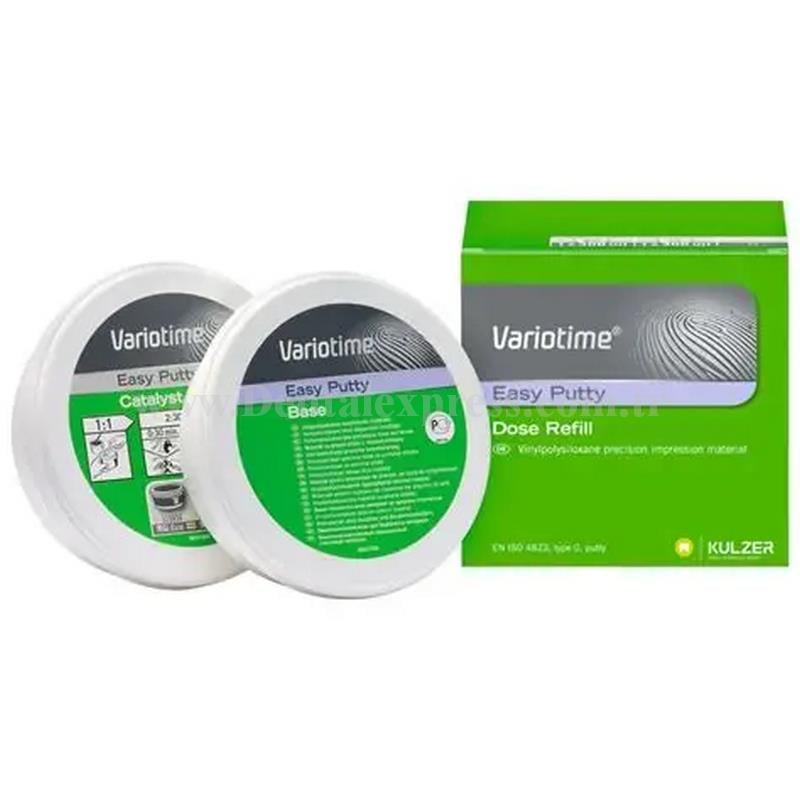Kulzer Variotime Easy Putty Refil A Silikon I. Ölçü Materyali