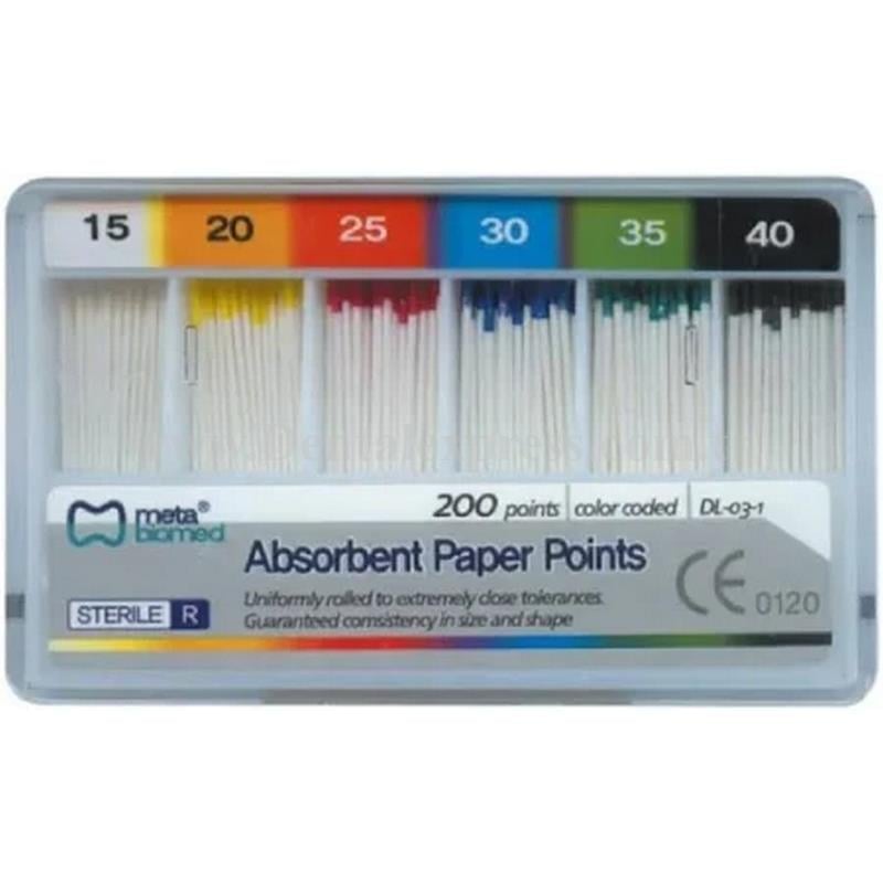 Meta Biomed Absorbant Paper Points 