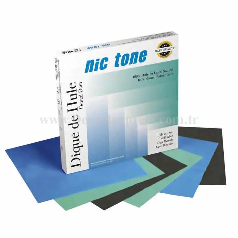 Nic Tone Dique de Hule Rubber Dam Lastiği