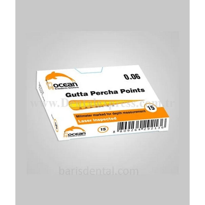Ocean 0.06 Açılı Gutta Percha