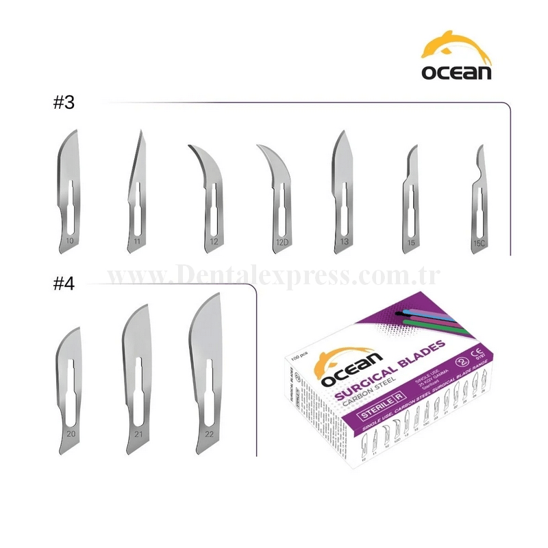 Ocean Bistüri Ucu 100 Adet