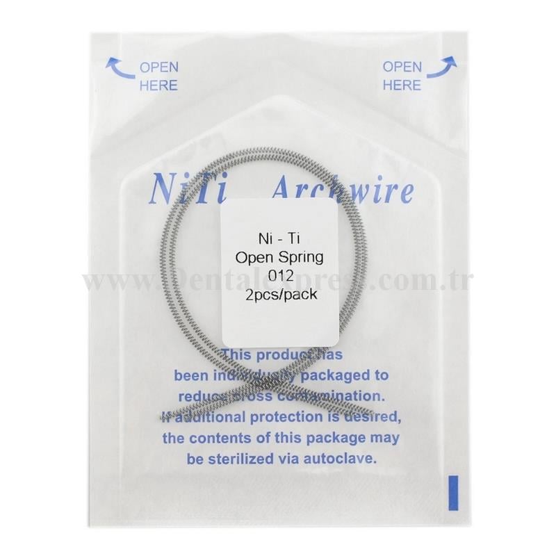 Orthodontic Ni-Ti Tel Open Spring 012