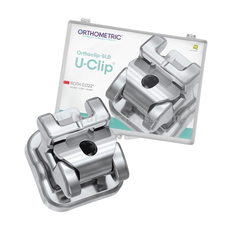Orthometric Metal Kapaklı Braket Seti Orthoclip Slb U Clip