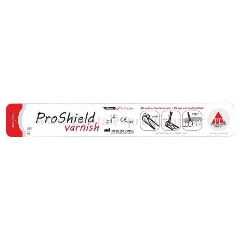 President Dental ProShield Vernik - Sodyum Florür Vernik Tekli Sakız
