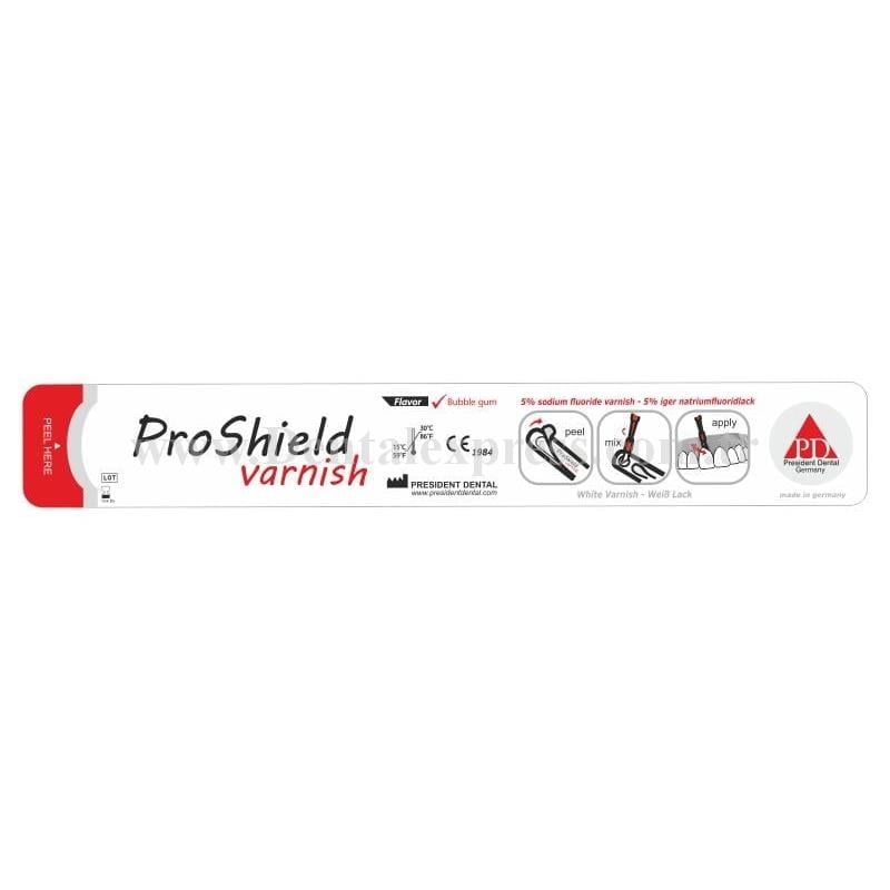 President Dental ProShield Vernik - Sodyum Florür Vernik Tekli Sakız