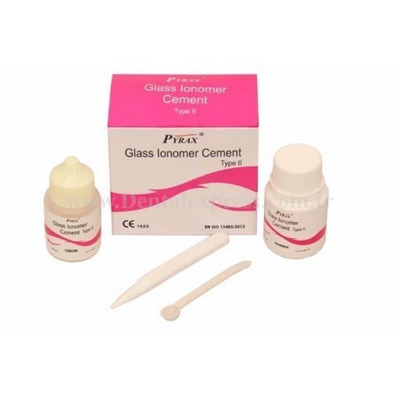 Pyrax Polymars Cam İonomer Yapıştırma Simanı Type II