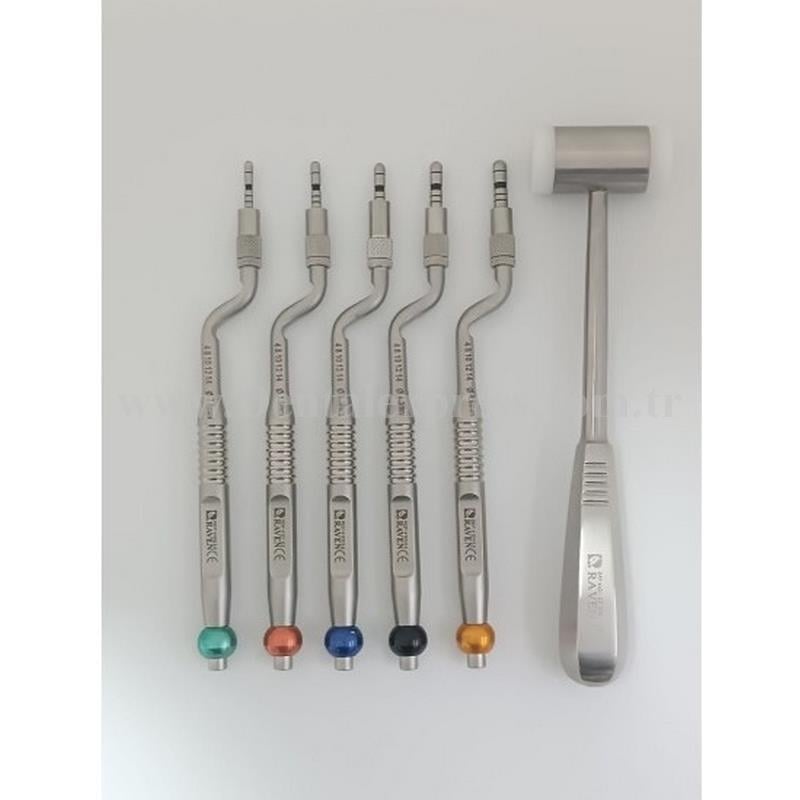Raven Dental Dış Bükey Osteotom Seti