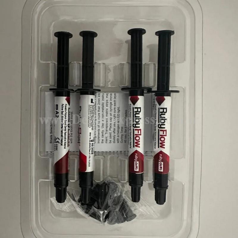 Ruby Flow Akışkan Kompozit 4'lü Set