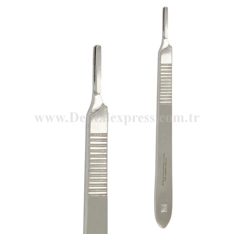 Savana Düz Bistüri Sapı No.3 12,5cm