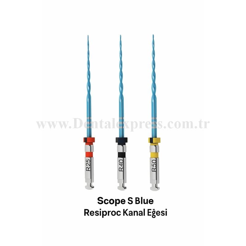 Scope S Blue Resiprok Kanal Eğesi 