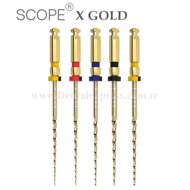 Scope X Gold Ni-Tİ Kanal Eğesi