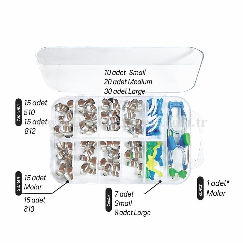 Tecci Double Clip Profesyonel Kit Bölgesel Matrix Seti