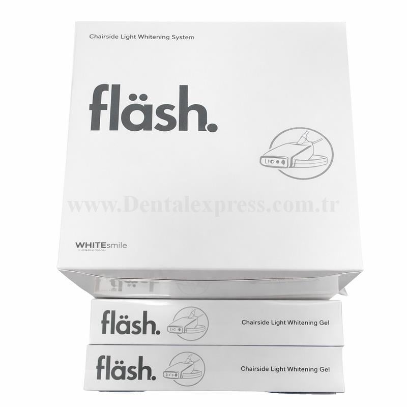 White Smile Fläsh Işıklı Beyazlatma Seti