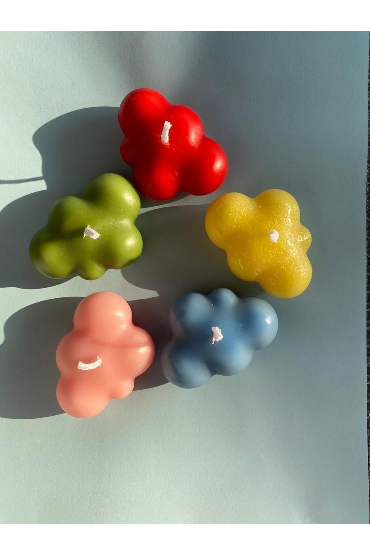 10’lu Bulut Mum Hediyelik Mum