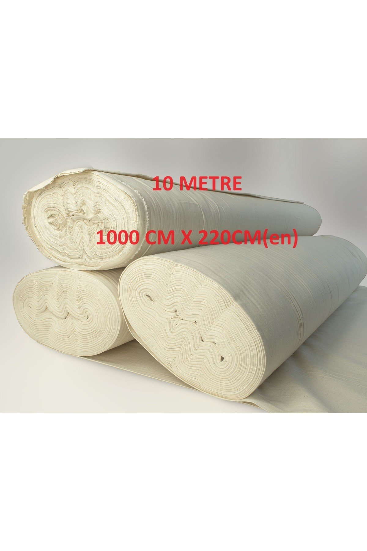 10 METRE Punch Uygun Naturel Doğal Ham Kumaş Bez Baskıya Dikişe Hazır