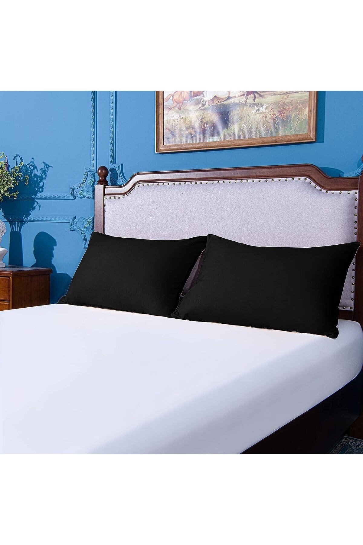 %100 Pamuklu 50x70 Yastık Kılıfı Pillow Case 3lü Paket