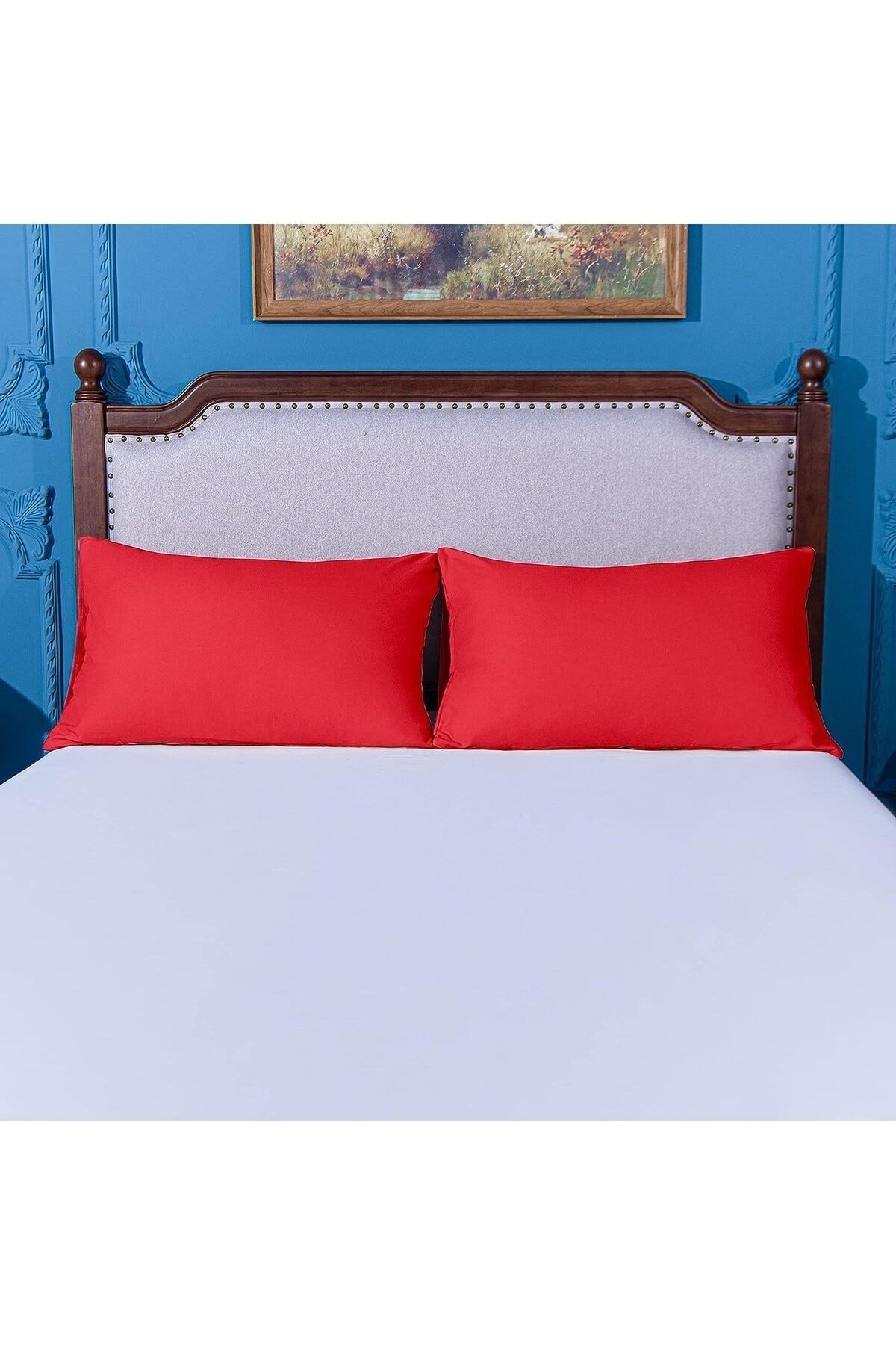%100 Pamuklu 50x70 Yastık Kılıfı Pillow Case 3lü Paket