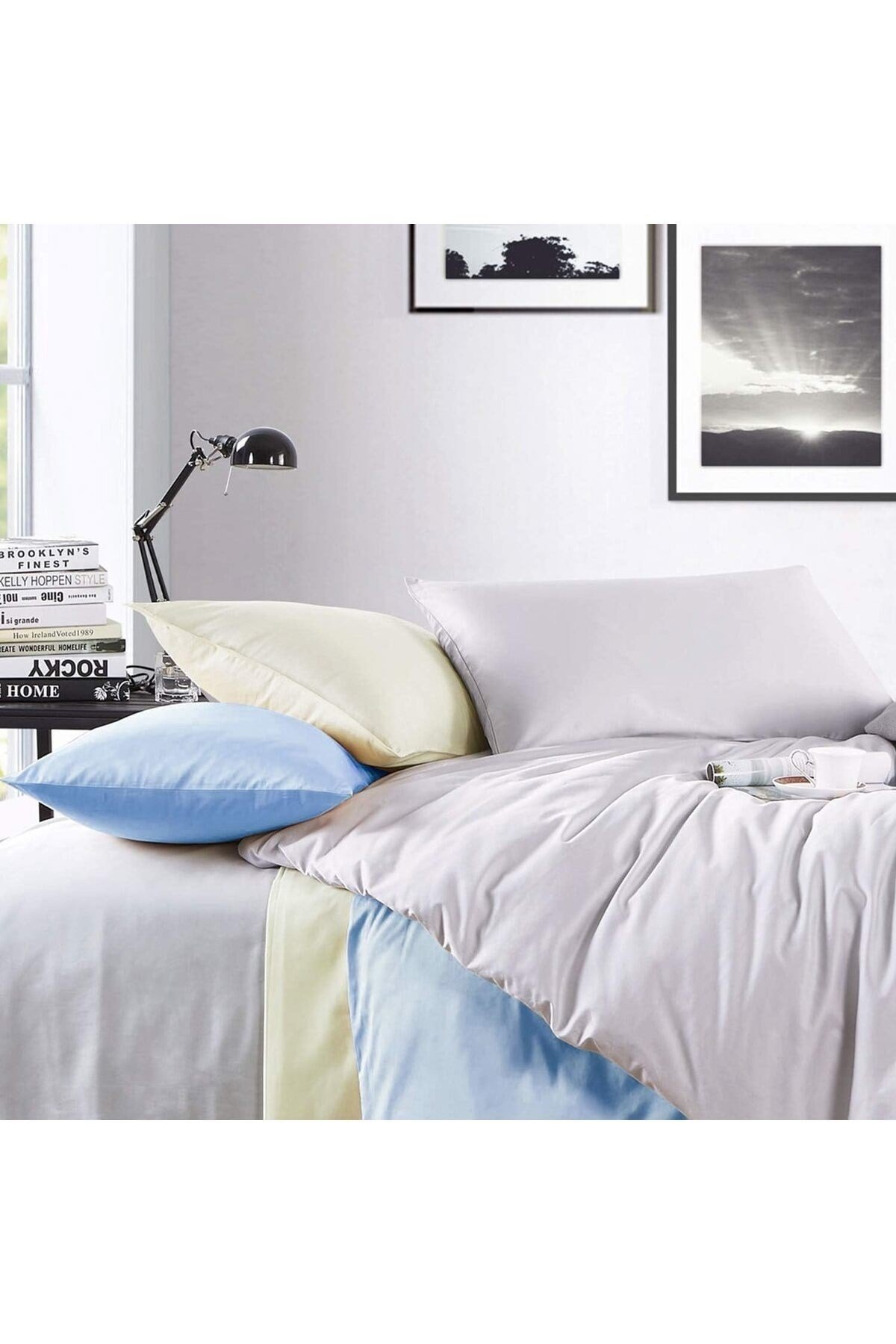 %100 Pamuklu 50x70 Yastık Kılıfı Pillow Case 4lü Paket