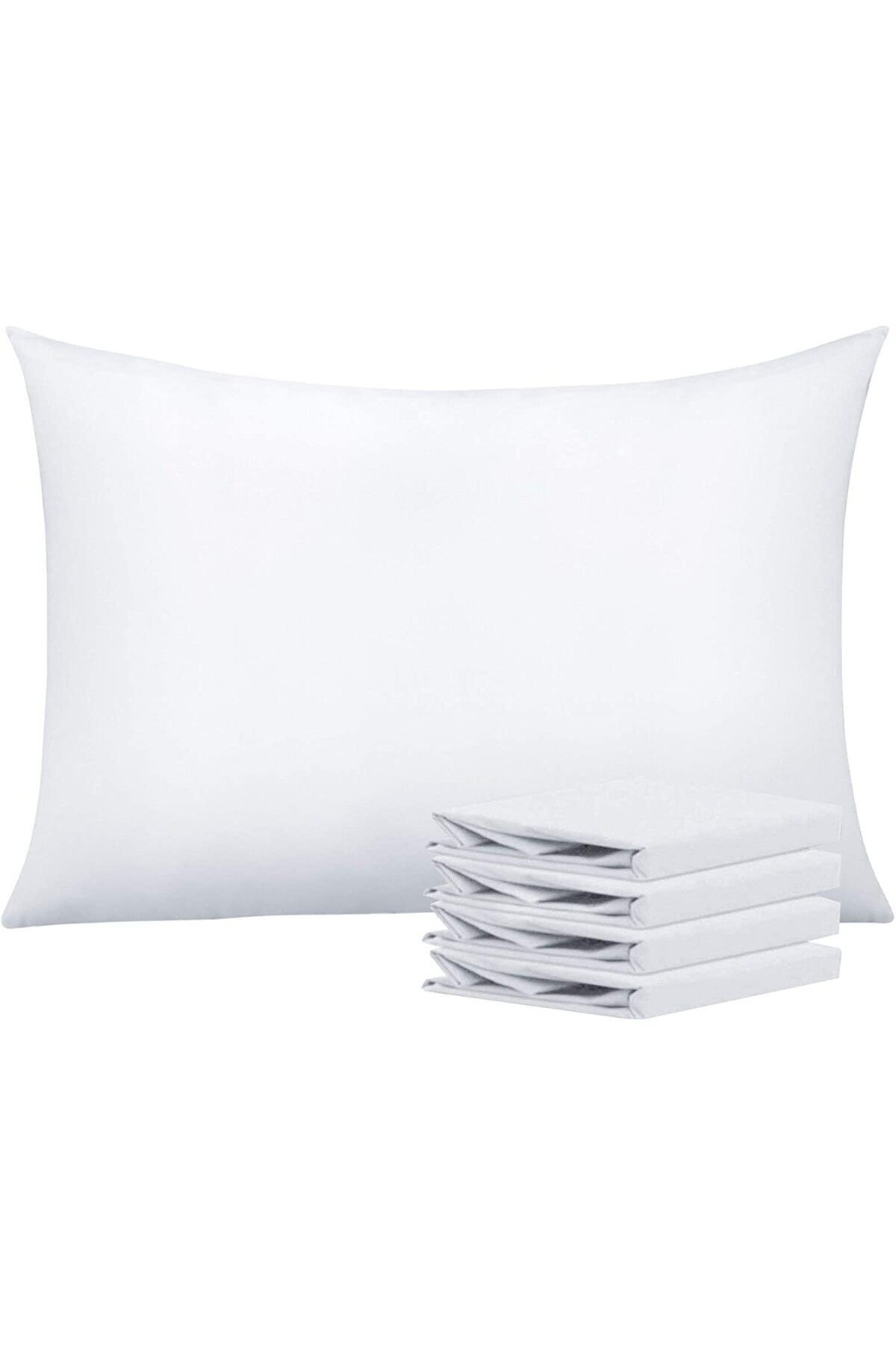 %100 Pamuklu 50x70 Yastık Kılıfı Pillow Case 3lü Paket