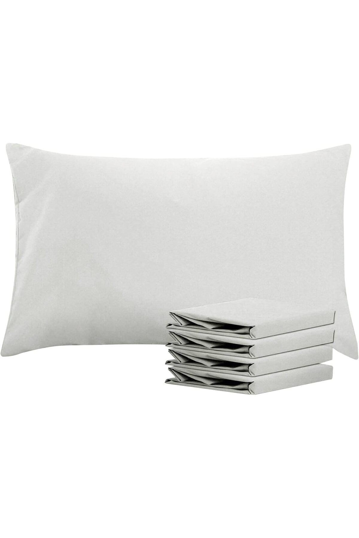 %100 Pamuklu 50x70 Yastık Kılıfı Pillow Case 3lü Paket