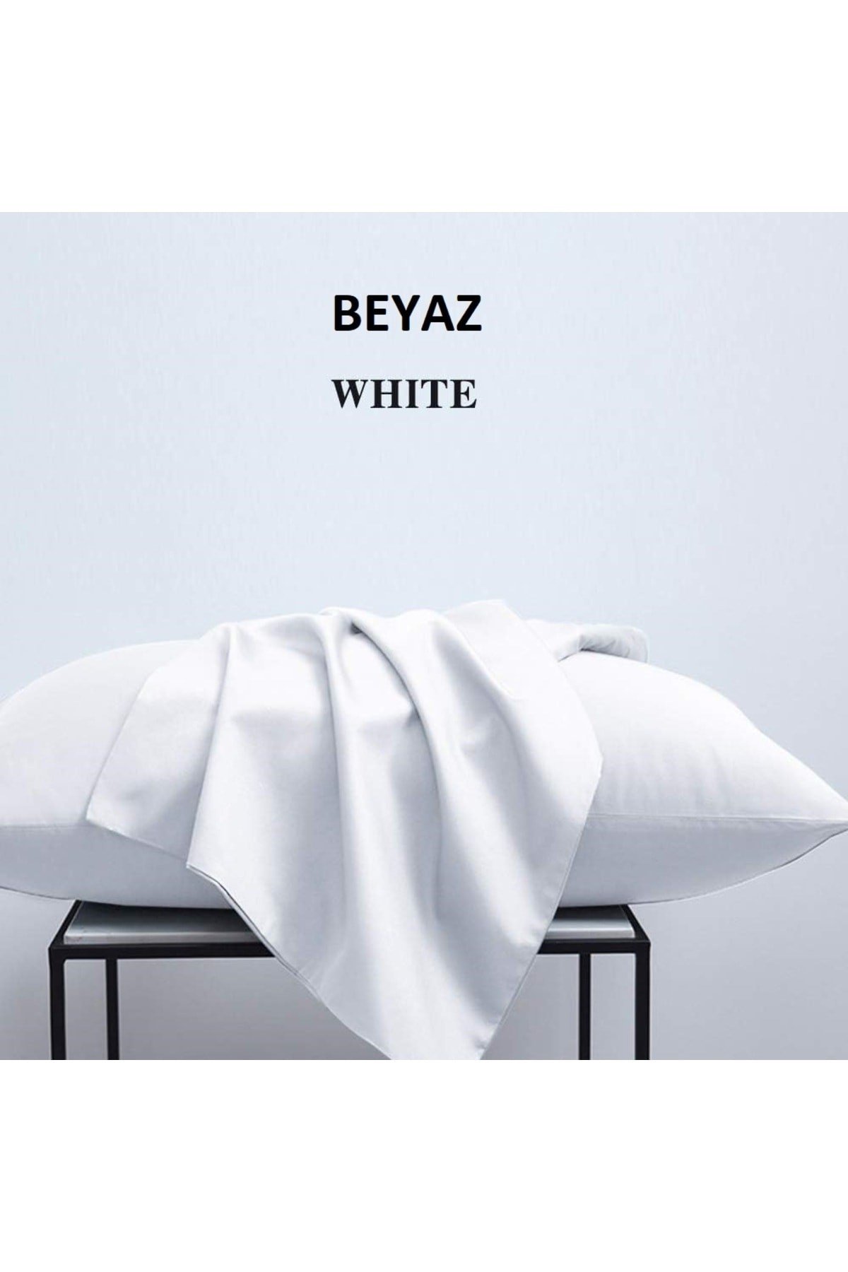 %100 Pamuklu 50x70 Yastık Kılıfı Pillow Case 4lü Paket