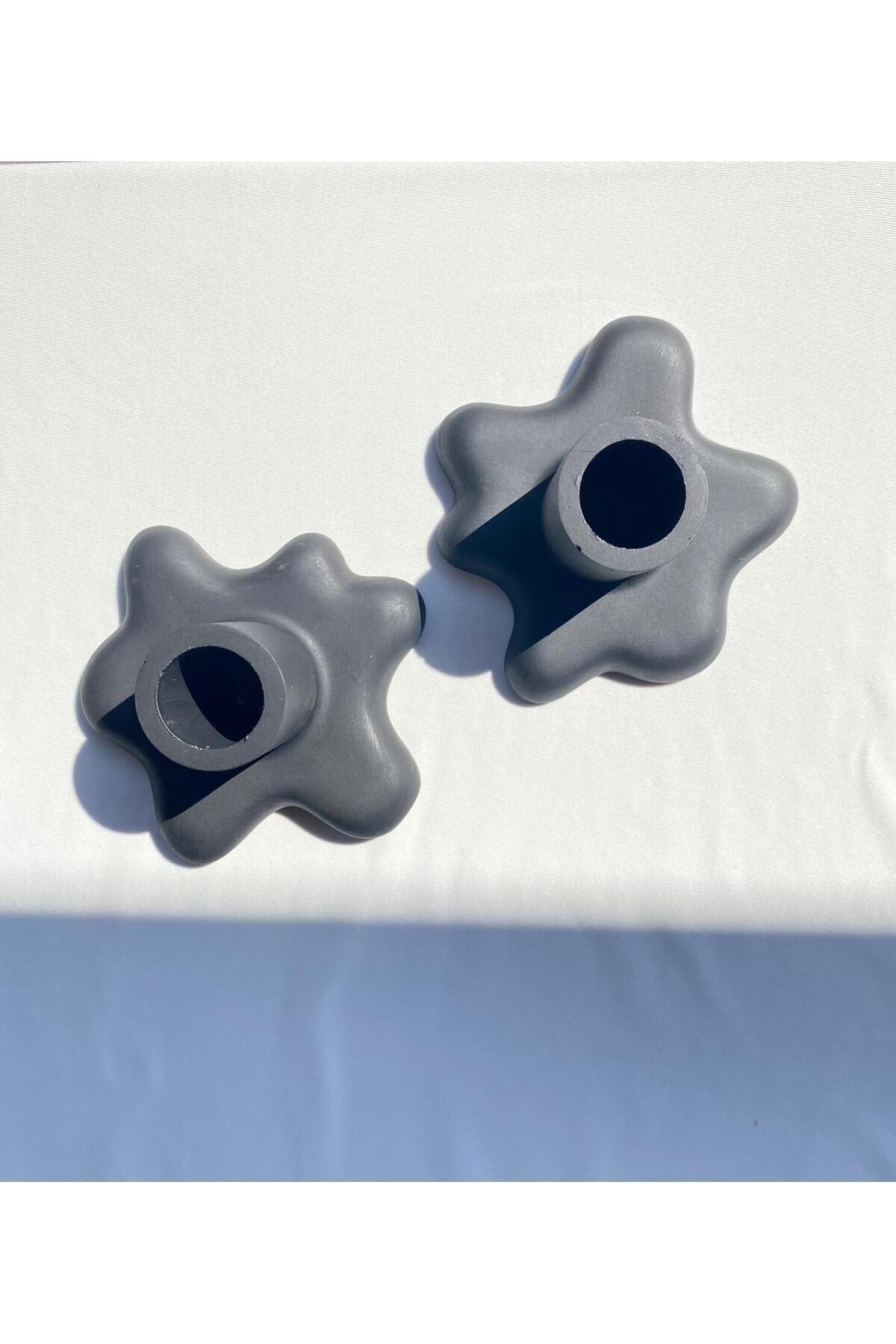 2 Li Şamdan Mum Tutucu Beton Şamdan- Süzülen Şamdanlık - Su Birikintisi Şamdanlık Modeli