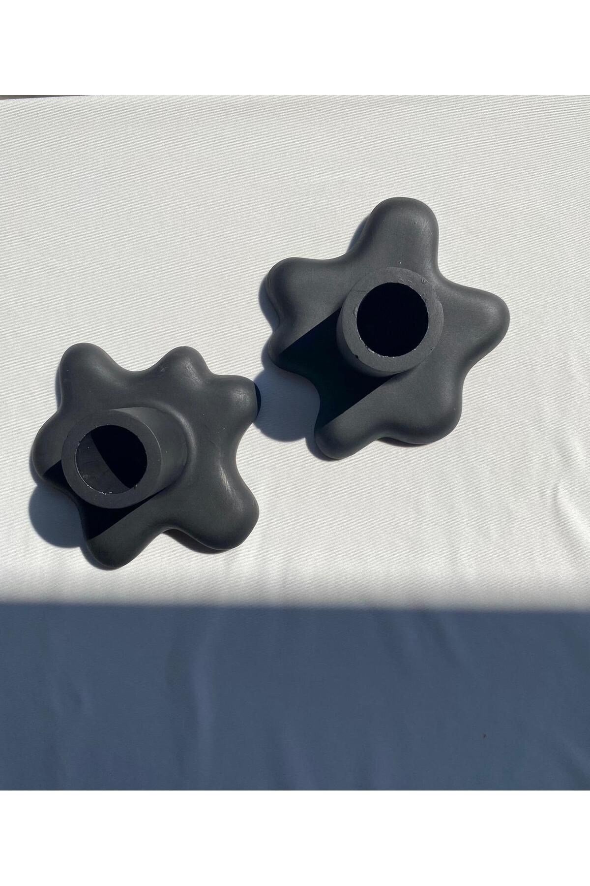 2 Li Şamdan Mum Tutucu Beton Şamdan- Süzülen Şamdanlık - Su Birikintisi Şamdanlık Modeli