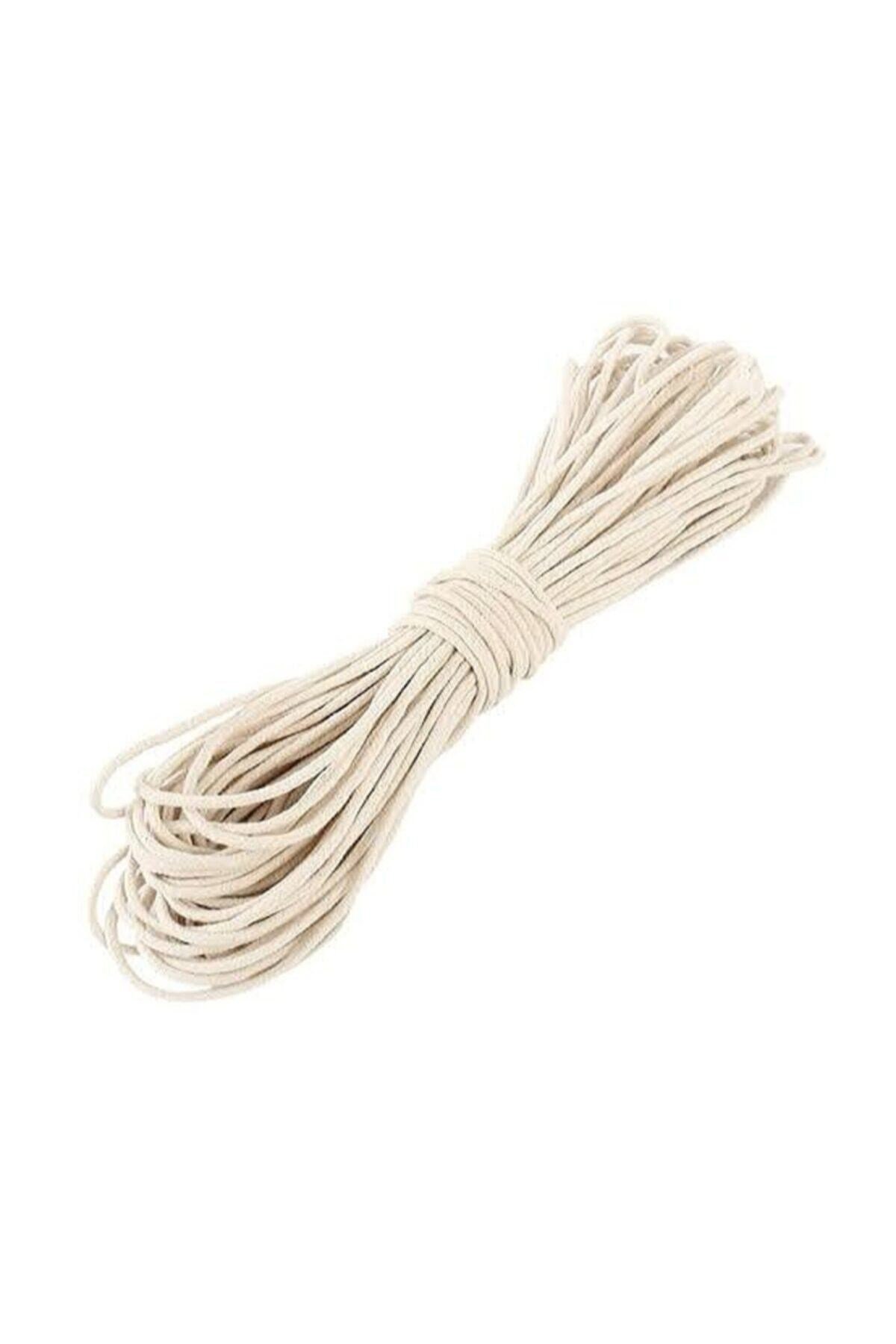 Bej Mum Fitili İp 5 Metre