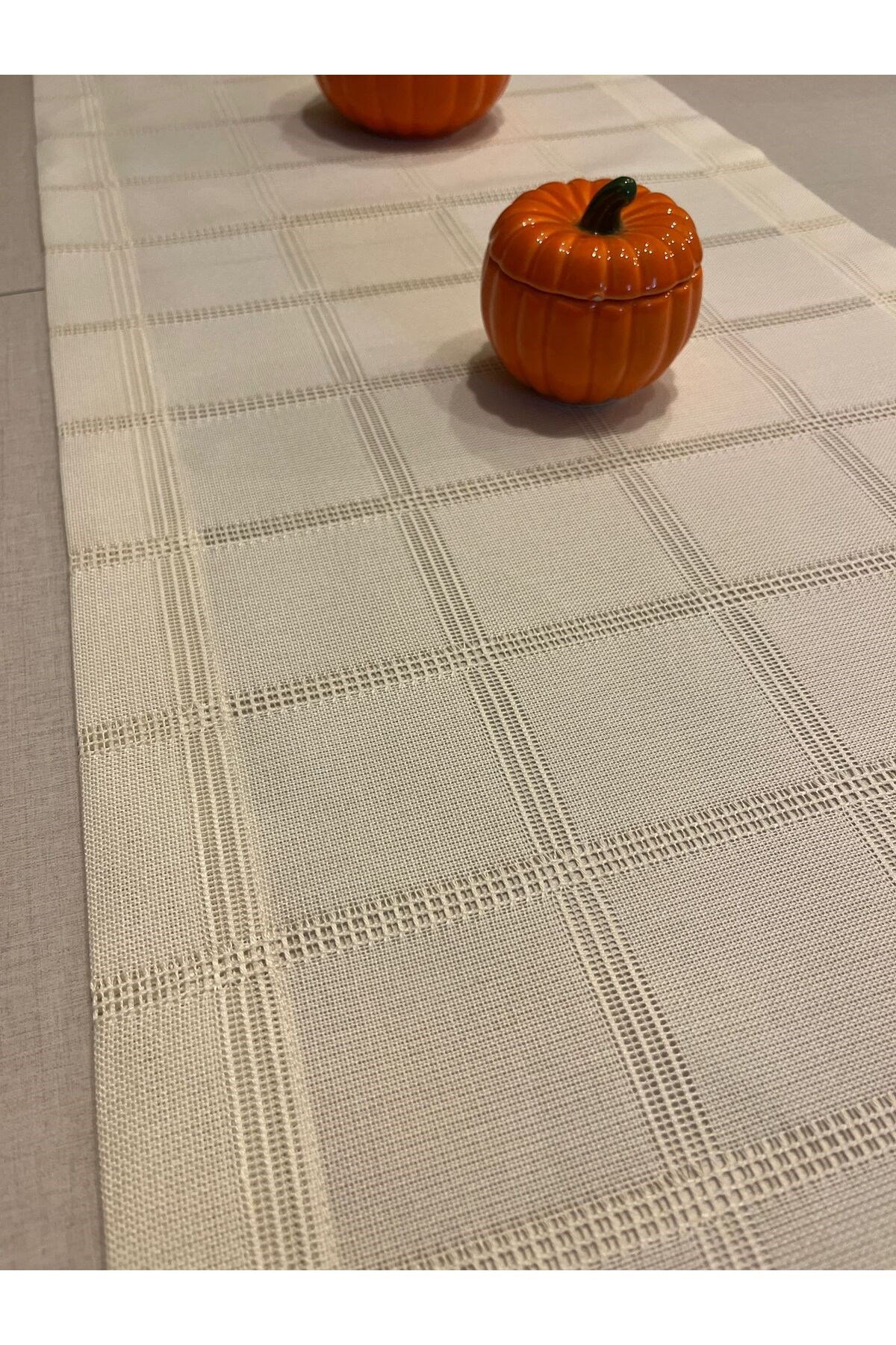 Bosna Etamin Kumaş İşlemeye Uygun 40x150 Özel Dikim Runner