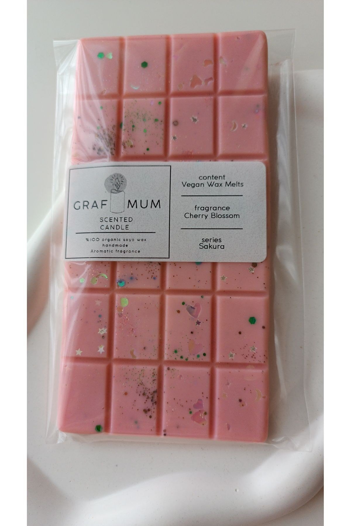Buhurdanlık Koku Tableti %100 Soya Wax Melts Vegan Buhurdanlık Mumu City Sakura Kiraz Çiçeği Kokulu