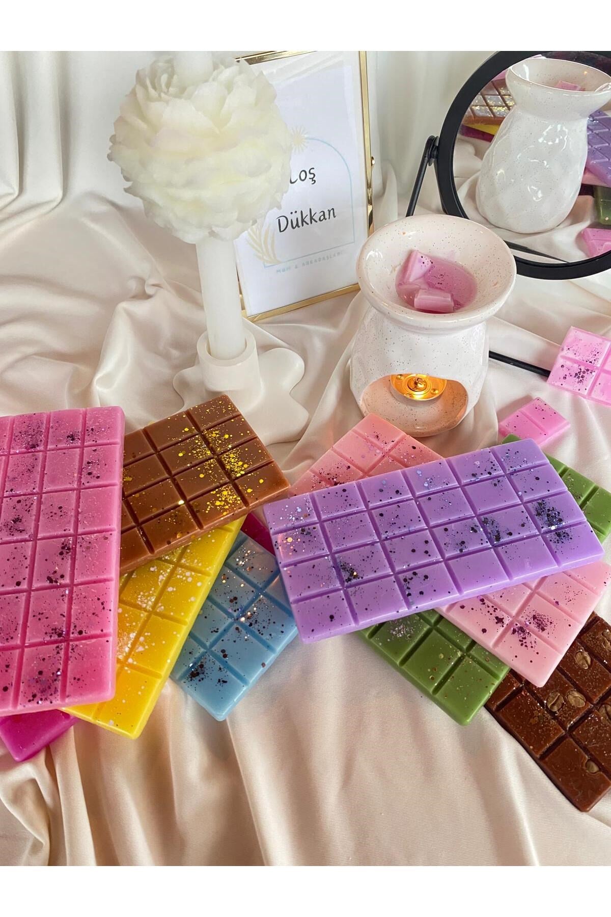 Buhurdanlık Koku Tableti %100 Soya Wax Melts Vegan Buhurdanlık Mumu Lavanta Kokulu