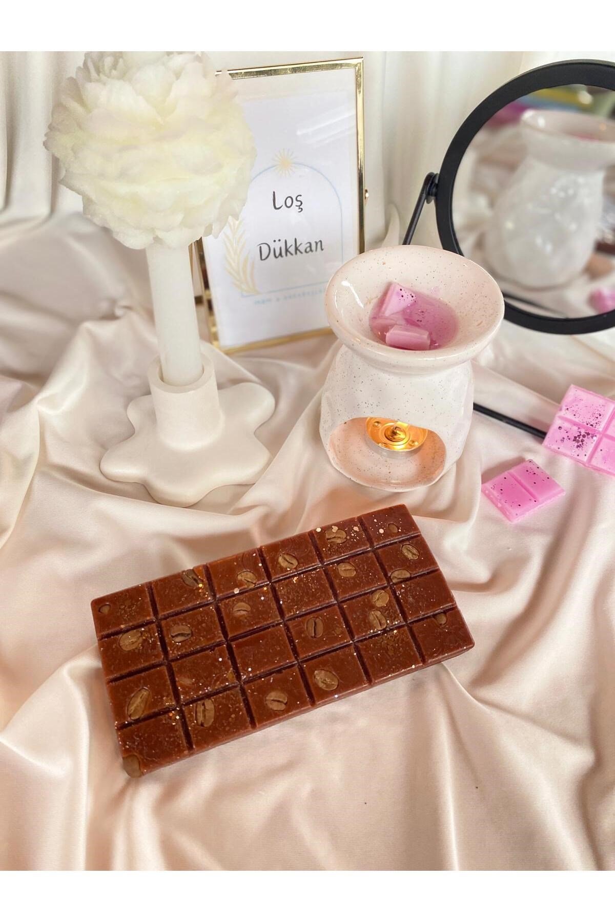Buhurdanlık Koku Tableti %100 Soya Wax Melts Vegan Buhurdanlık Mumu Kahve Kokulu
