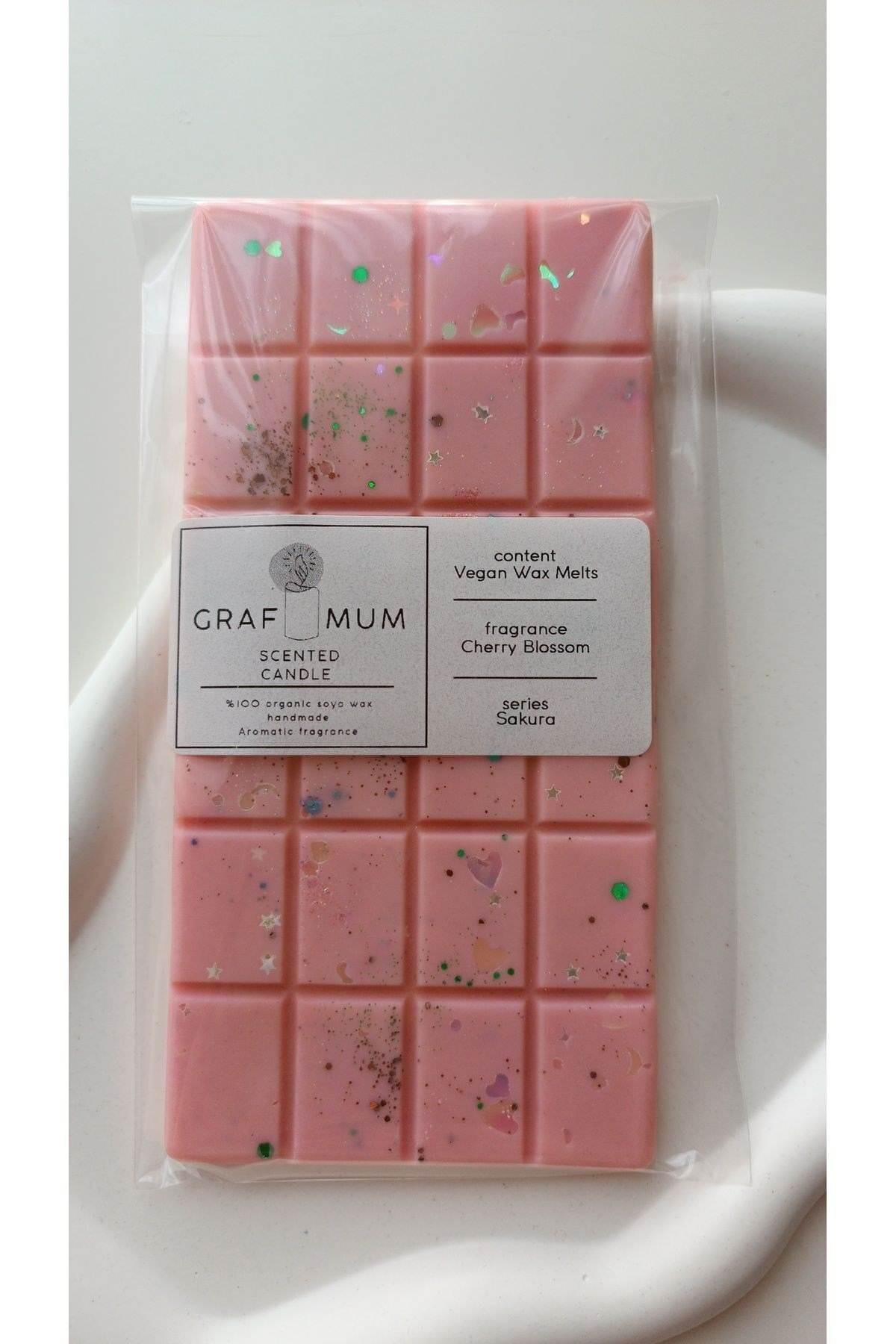 Buhurdanlık Koku Tableti %100 Soya Wax Melts Vegan Buhurdanlık Mumu City Sakura Kiraz Çiçeği Kokulu