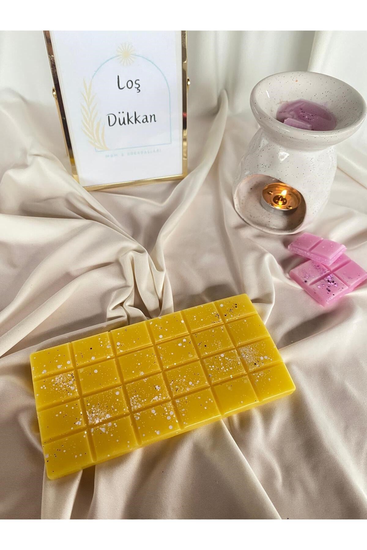 Buhurdanlık Koku Tableti %100 Soya Wax Melts Vegan Buhurdanlık Mumu Sedir Ağacı Kokulu