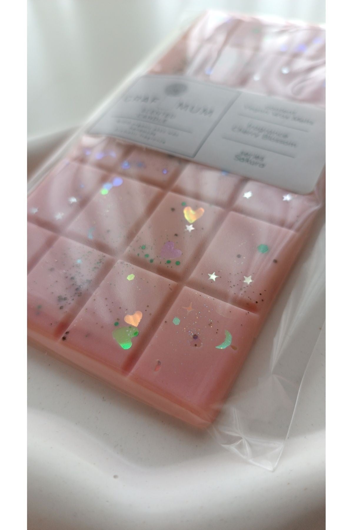 Buhurdanlık Koku Tableti %100 Soya Wax Melts Vegan Buhurdanlık Mumu City Sakura Kiraz Çiçeği Kokulu
