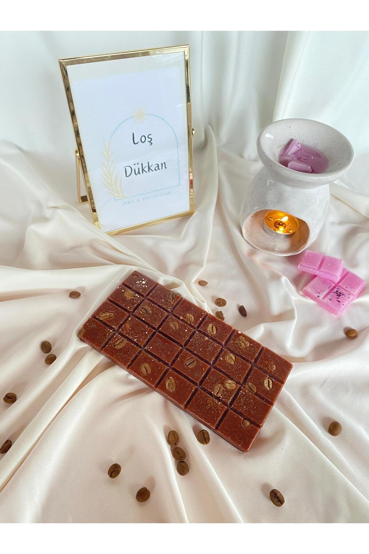 Buhurdanlık Koku Tableti %100 Soya Wax Melts Vegan Buhurdanlık Mumu Kahve Kokulu