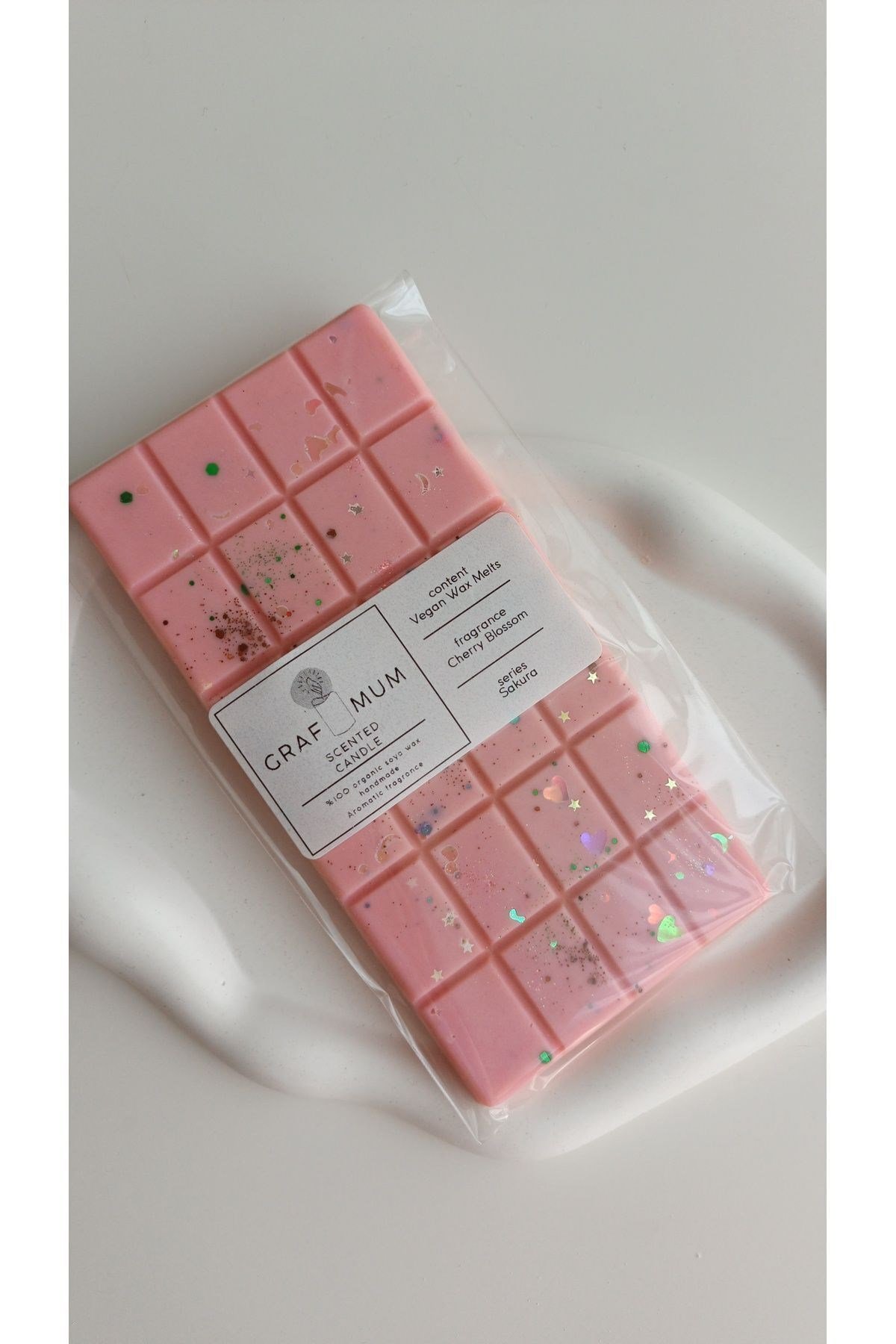 Buhurdanlık Koku Tableti %100 Soya Wax Melts Vegan Buhurdanlık Mumu City Sakura Kiraz Çiçeği Kokulu