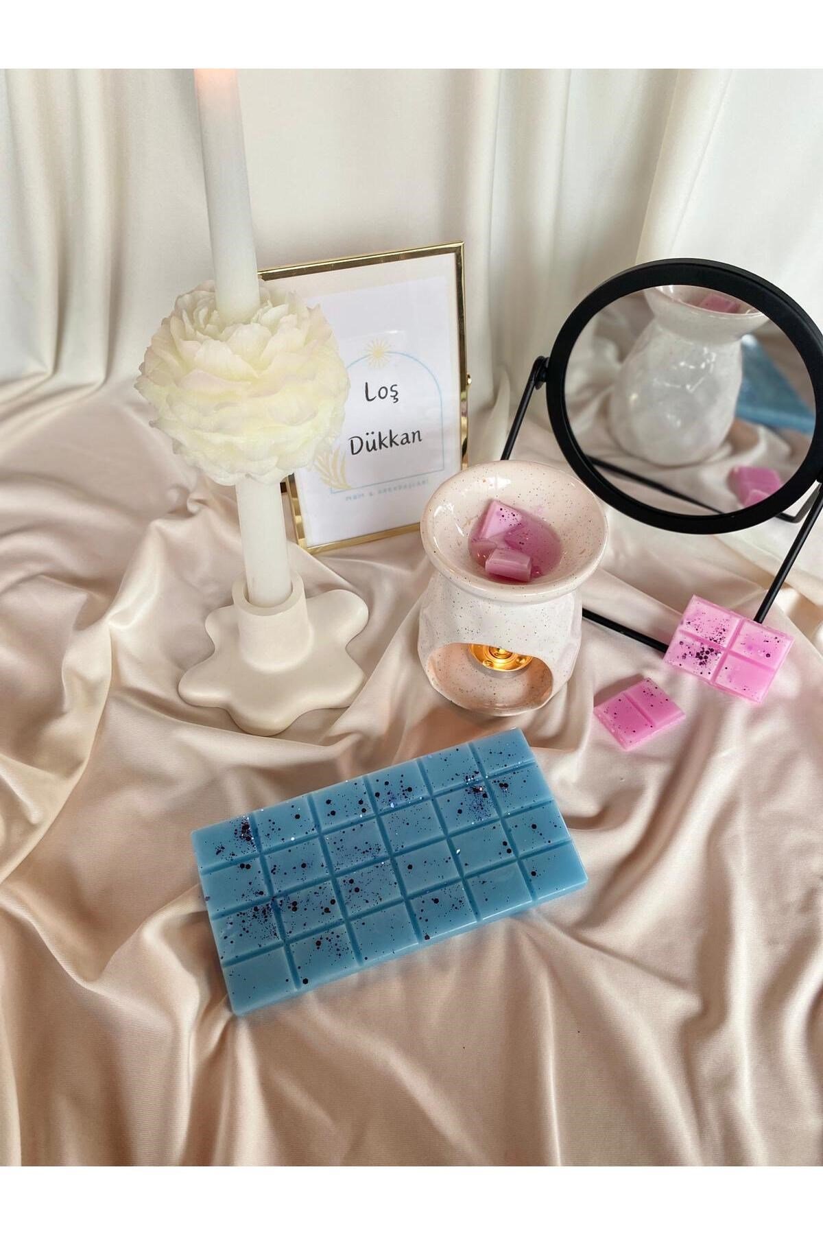 Buhurdanlık Koku Tableti %100 Soya Wax Melts Vegan Buhurdanlık Mumu Okyanus Kokulu