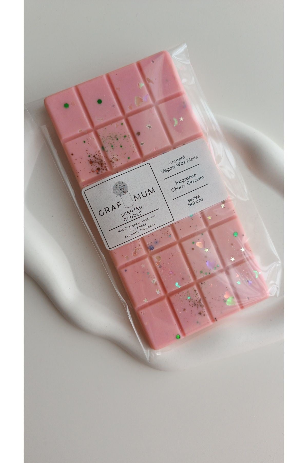 Buhurdanlık Koku Tableti %100 Soya Wax Melts Vegan Buhurdanlık Mumu City Sakura Kiraz Çiçeği Kokulu