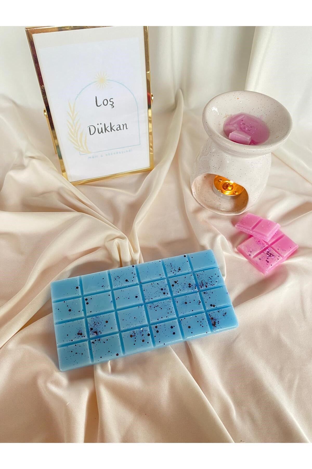 Buhurdanlık Koku Tableti %100 Soya Wax Melts Vegan Buhurdanlık Mumu Okyanus Kokulu