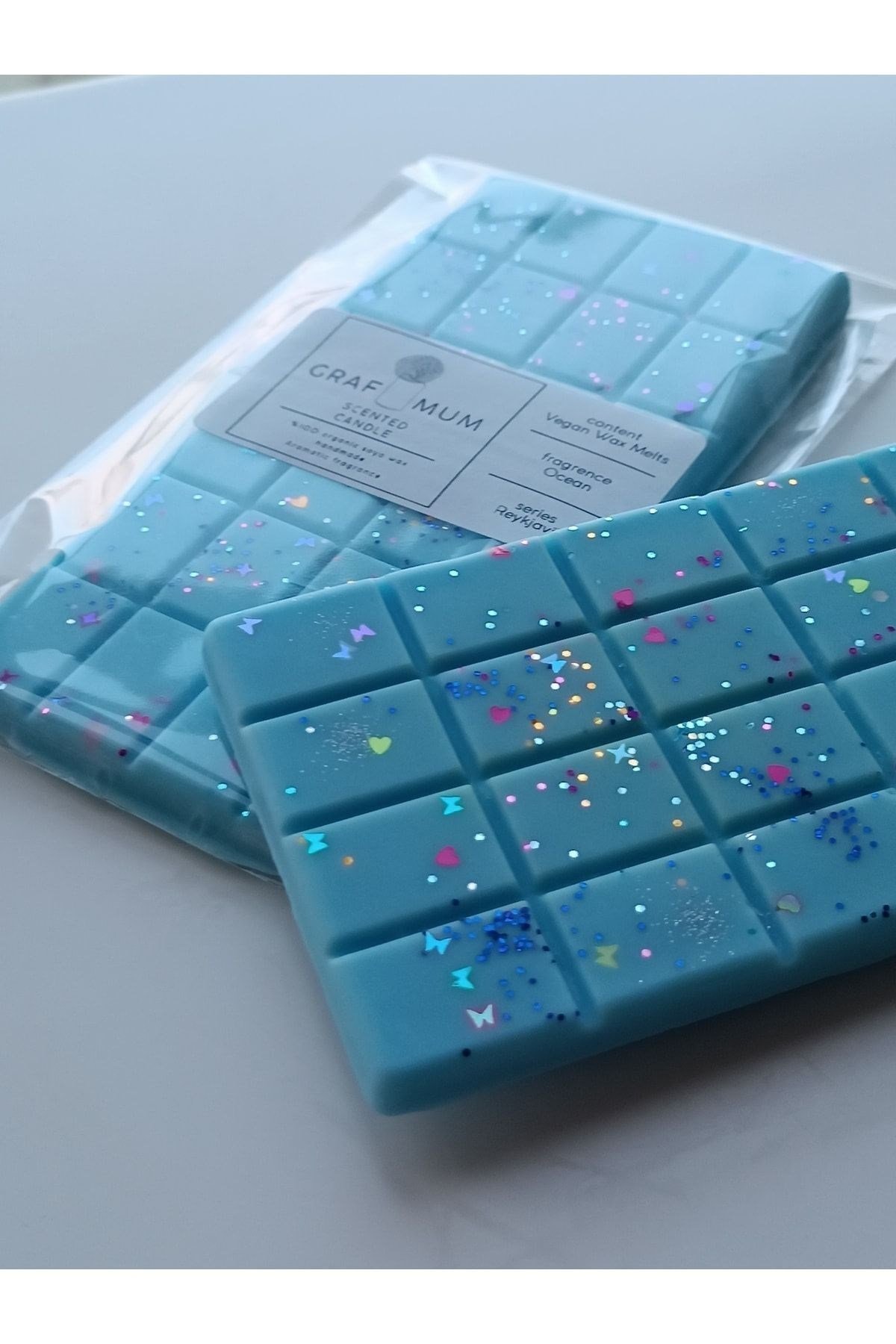 Buhurdanlık Koku Tableti %100 Soya Wax Melts Vegan Buhurdanlık Mum City Series Okyanus Kokulu