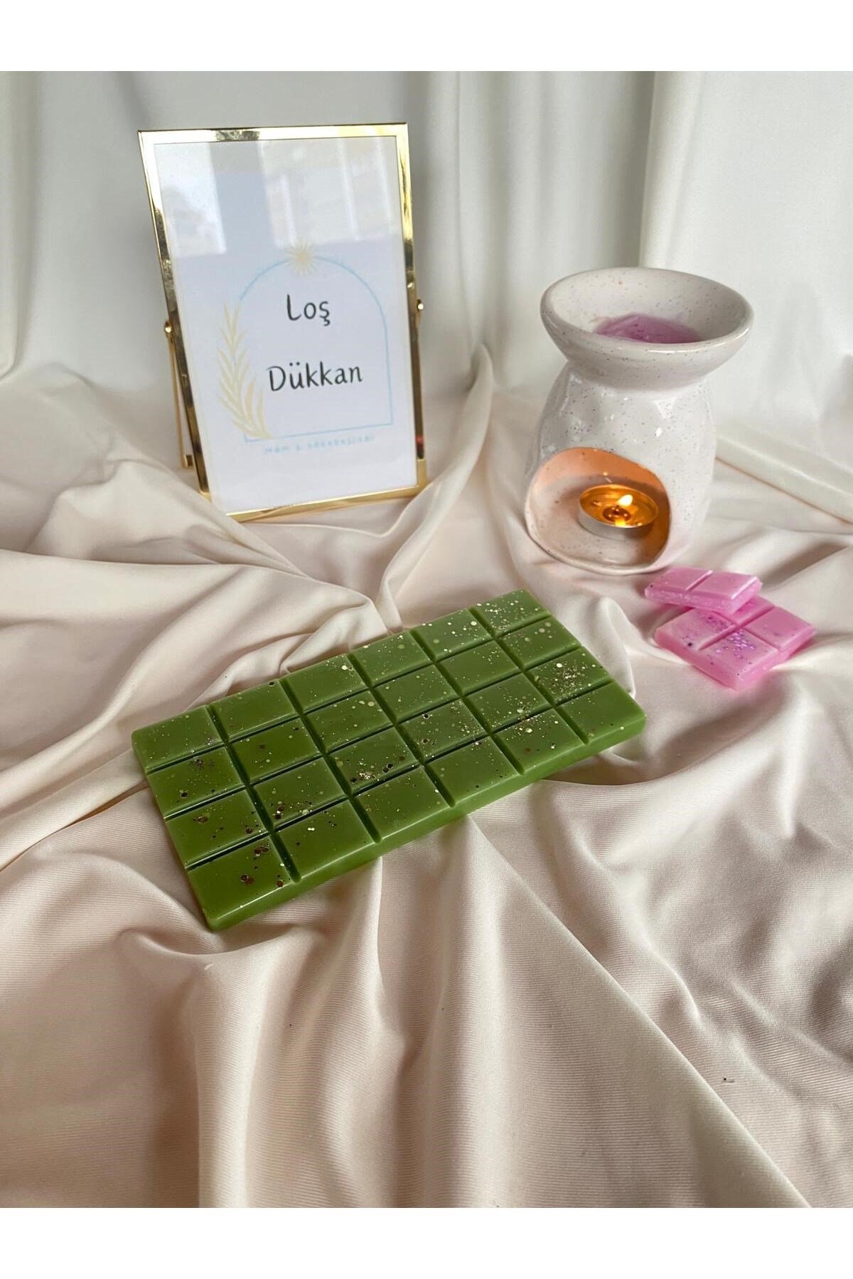 Buhurdanlık Koku Tableti %100 Soya Wax Melts Vegan Buhurdanlık Mumu Amber Kokulu