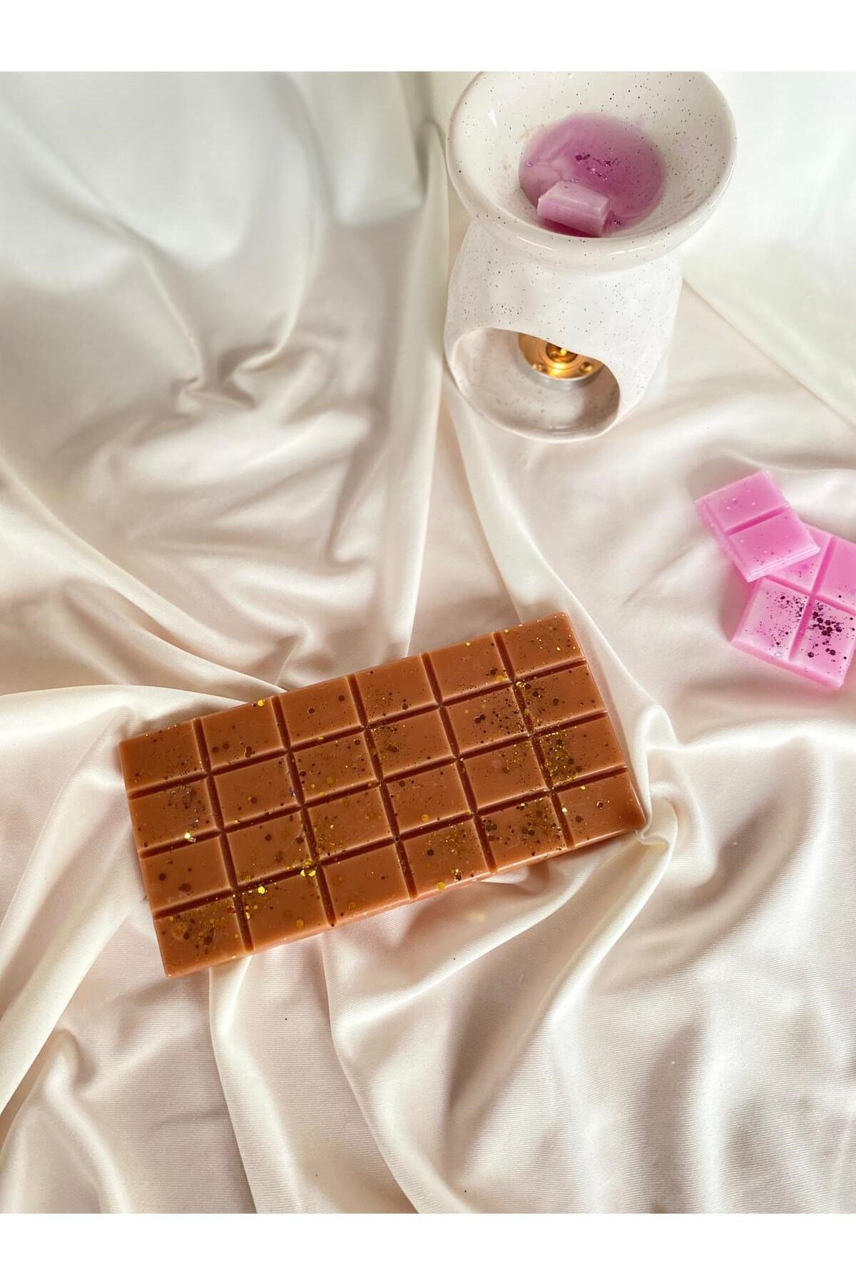 Buhurdanlık Koku Tableti %100 Soya Wax Melts Vegan Buhurdanlık Mumu Çikolata Kokulu
