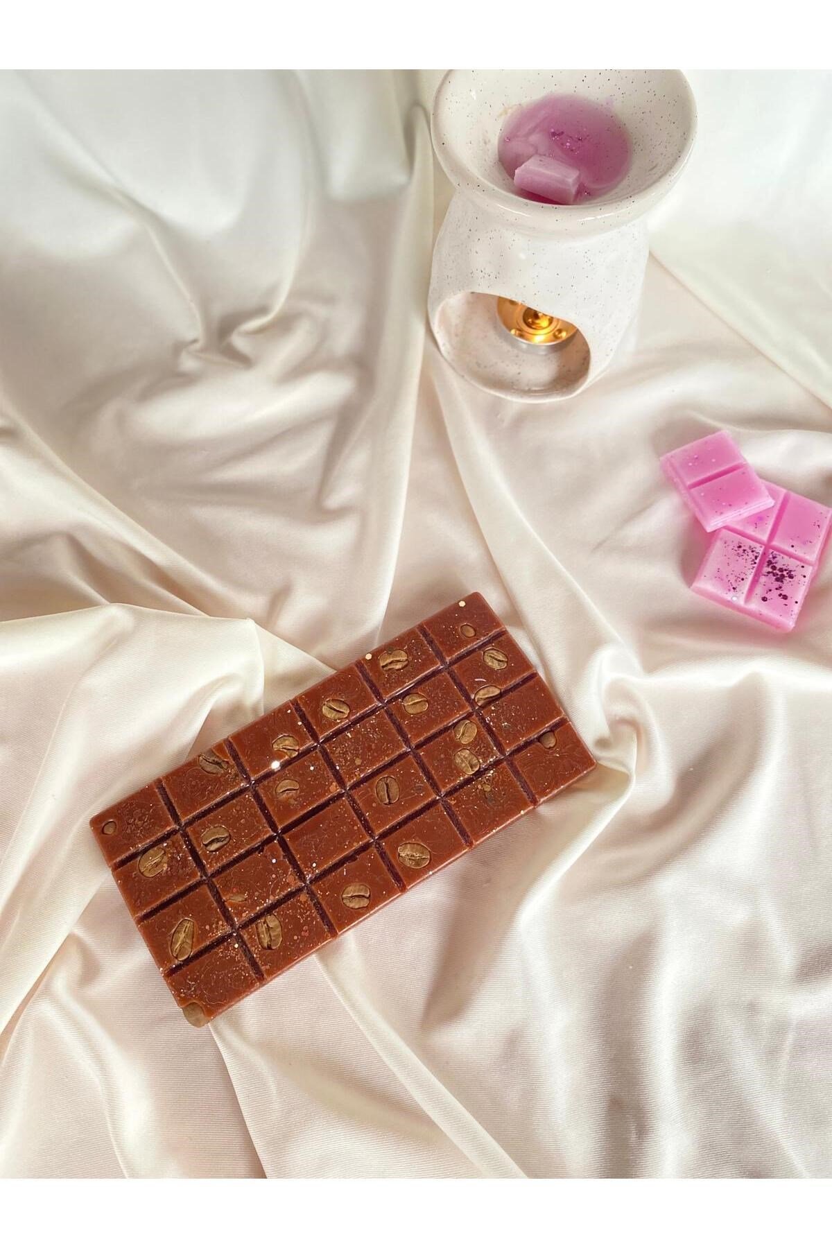 Buhurdanlık Koku Tableti %100 Soya Wax Melts Vegan Buhurdanlık Mumu Kahve Kokulu