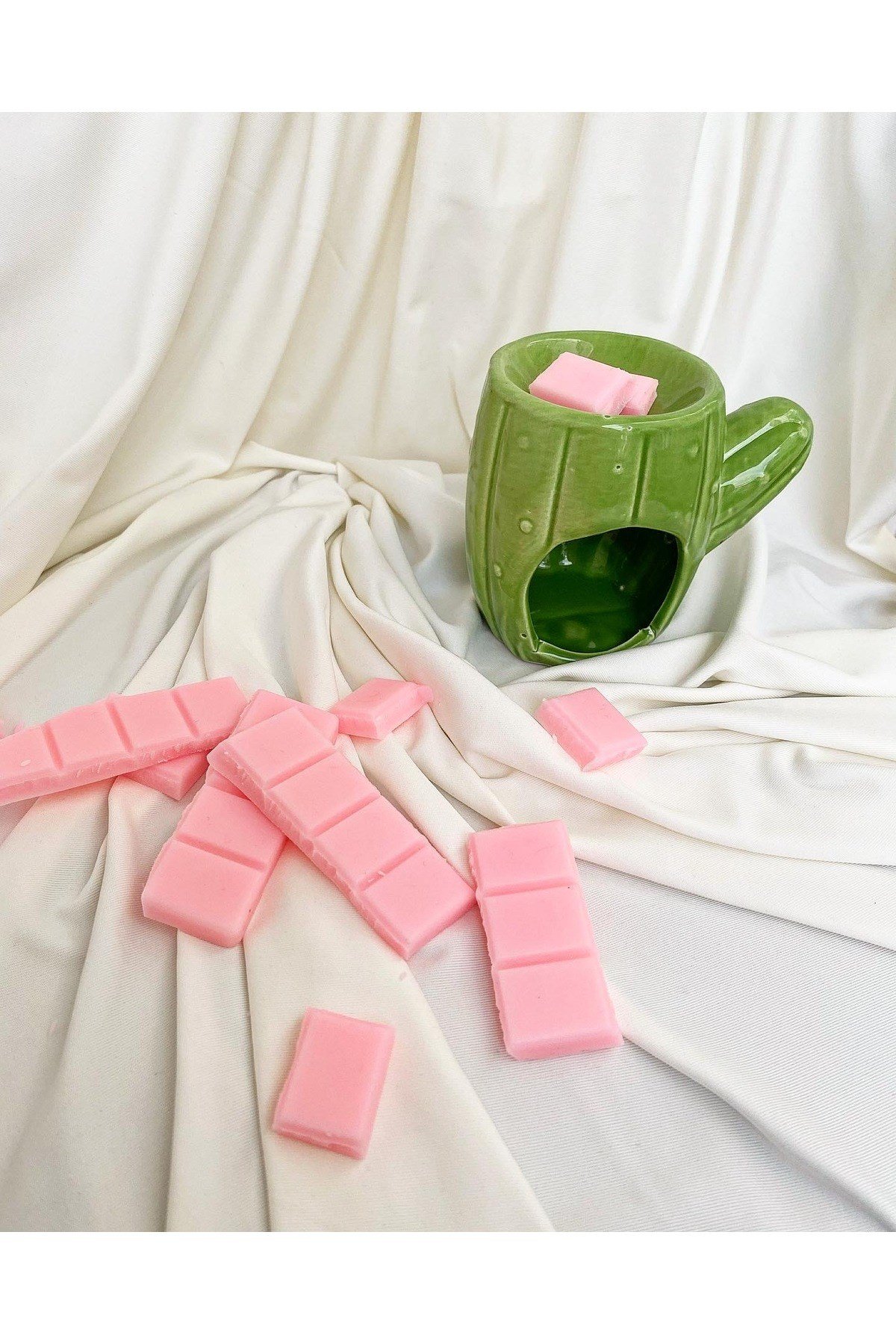 Buhurdanlık Koku Tableti %100 Soya Wax Melts Vegan Buhurdanlık Mumu Çiçek Kokulu